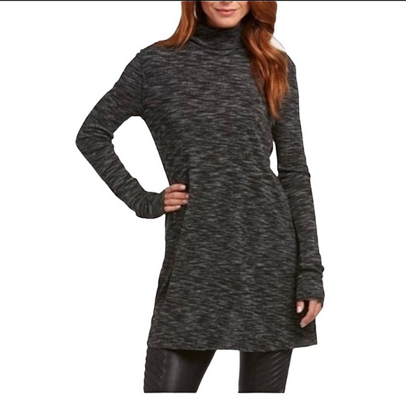 We The Free Tops - We the Free Stone Cold Tunic Turtleneck SplitBack Large
